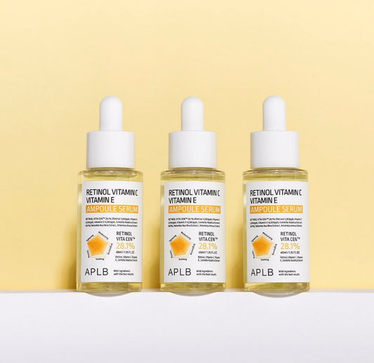 APLB Retinol Vitamin C Vitamin E Facial Serum - 30ml