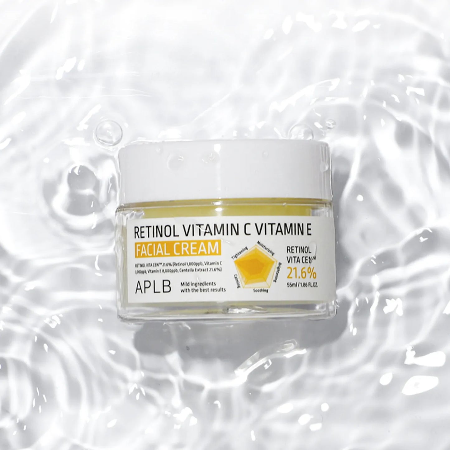 APLB Retinol Vitamin C Vitamin E Facial Cream - 55ml