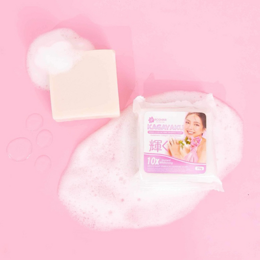 Rosmar Kagayaku Vanilla Bleaching Whipped Soap - 70g