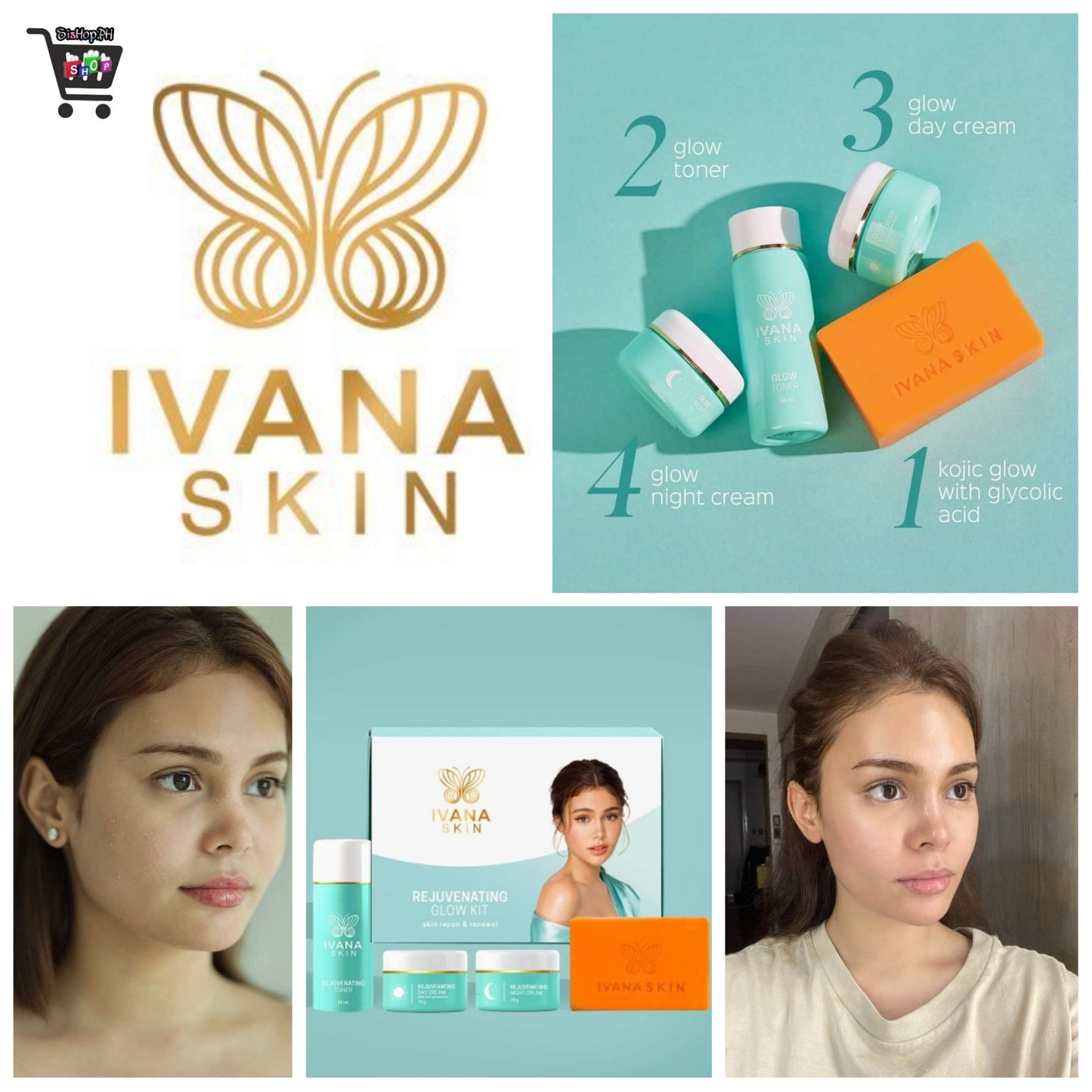 The Rejuvenating Glow Kit by Ivana Skin