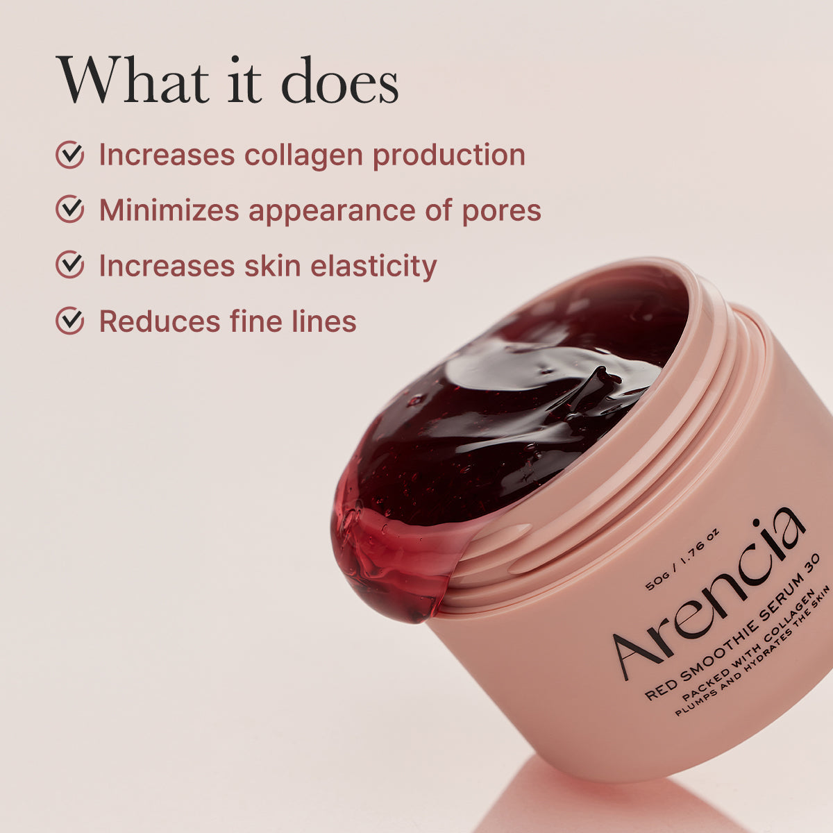 Arencia Red Smoothie Serum 30 - 50g