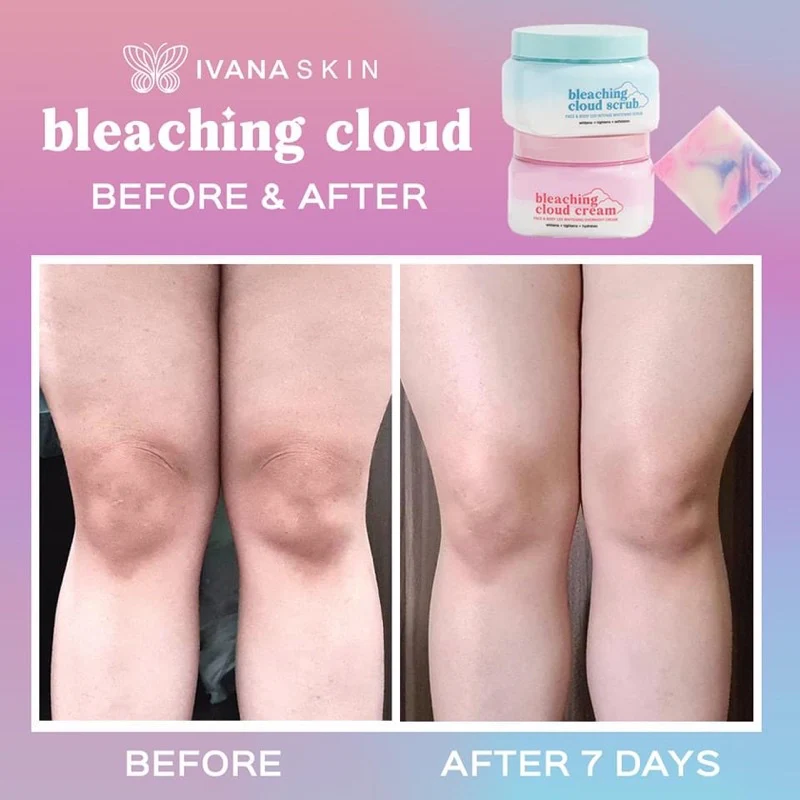 Bleaching Cloud Scrub