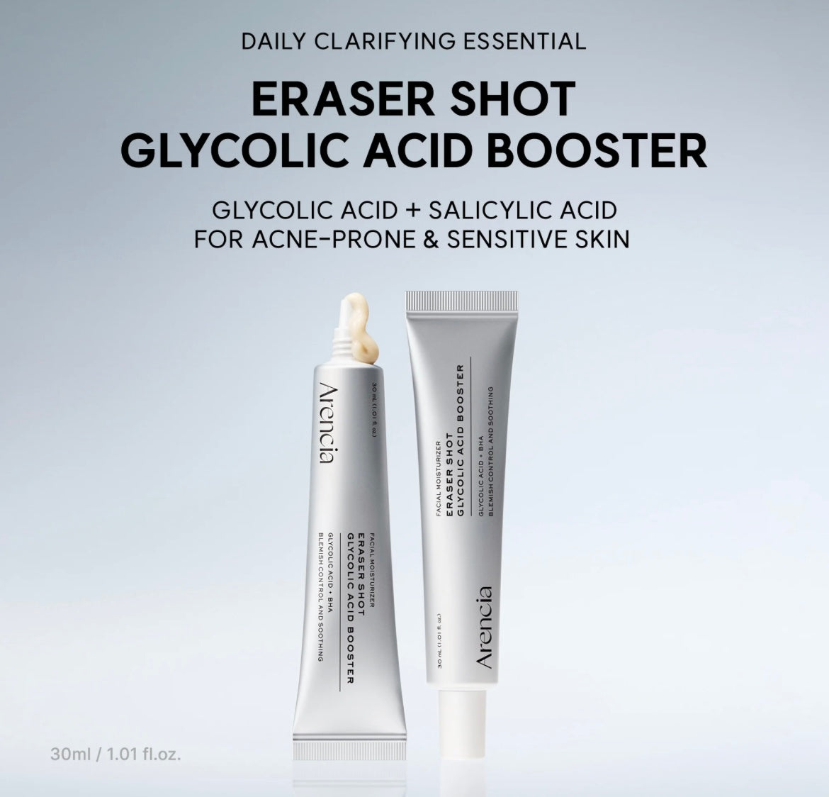 Arencia Eraser Shot Glycolic Acid Booster - 30ml