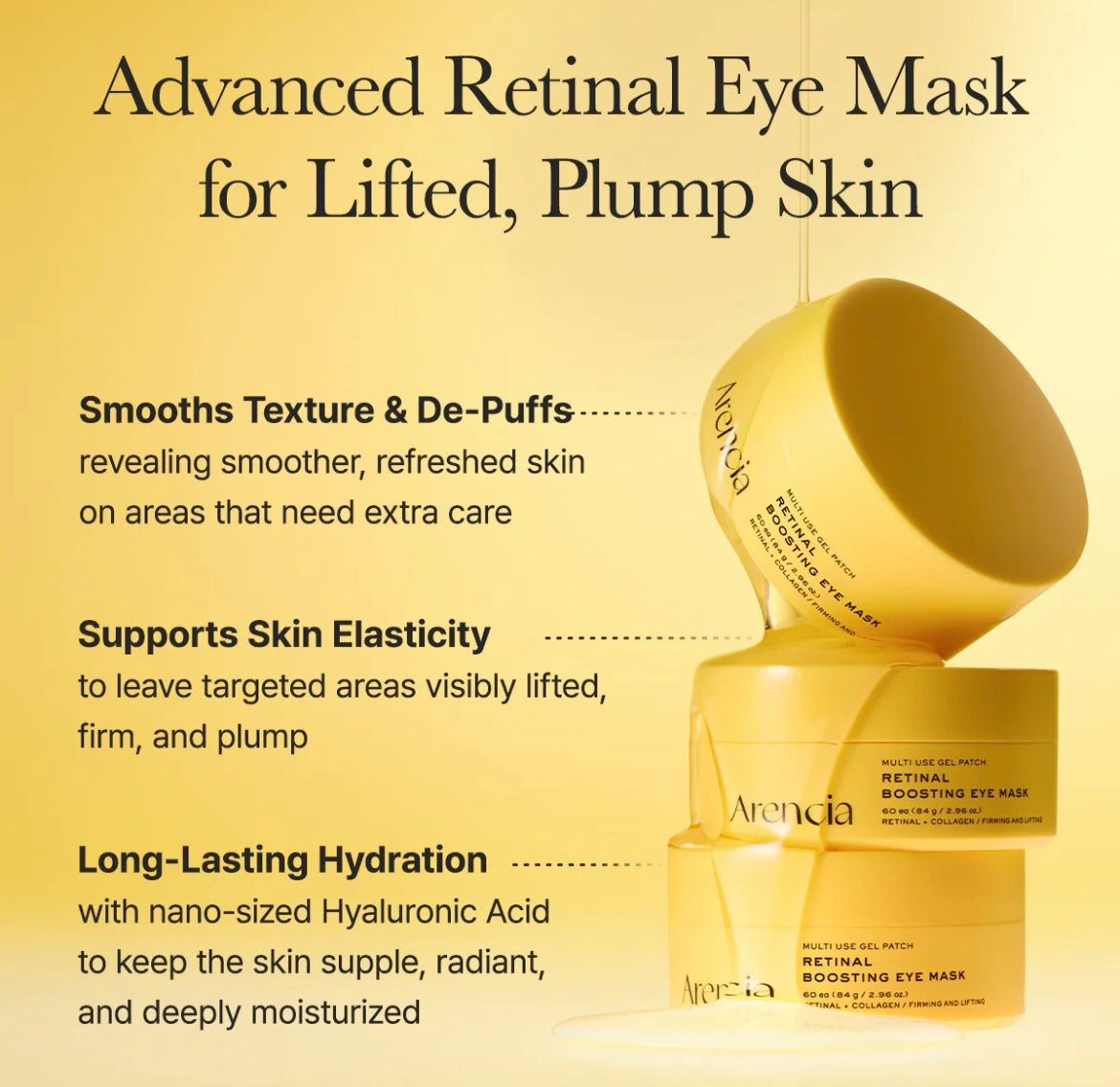 Arencia Retinal Boosting Eye Mask [60 patches]