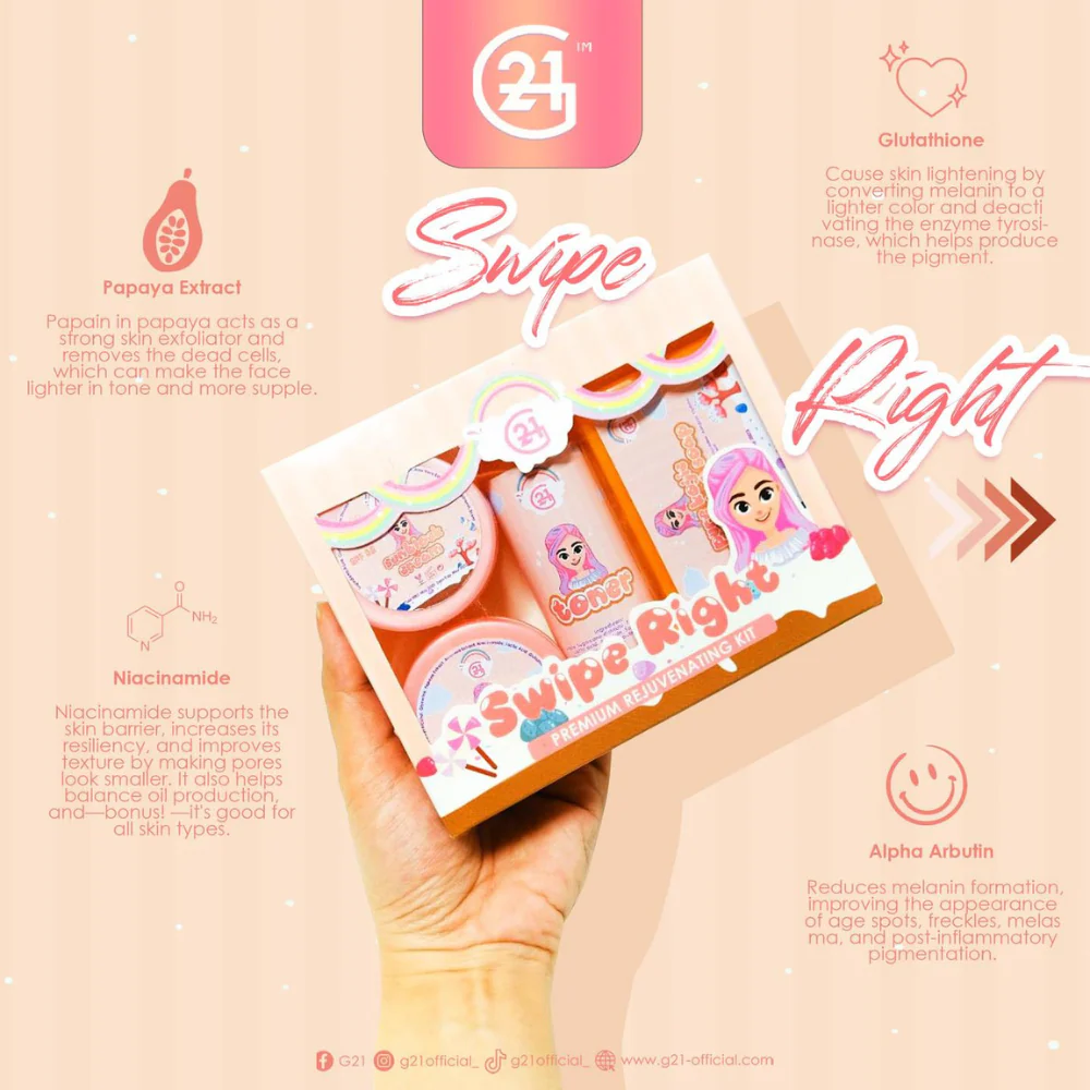 G21 Swipe Right Rejuvenating Kit