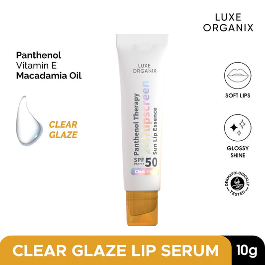 LUXE ORGANIX Panthenol Therapy 24hr Lipscreen Sun Lip Essence - 10g
