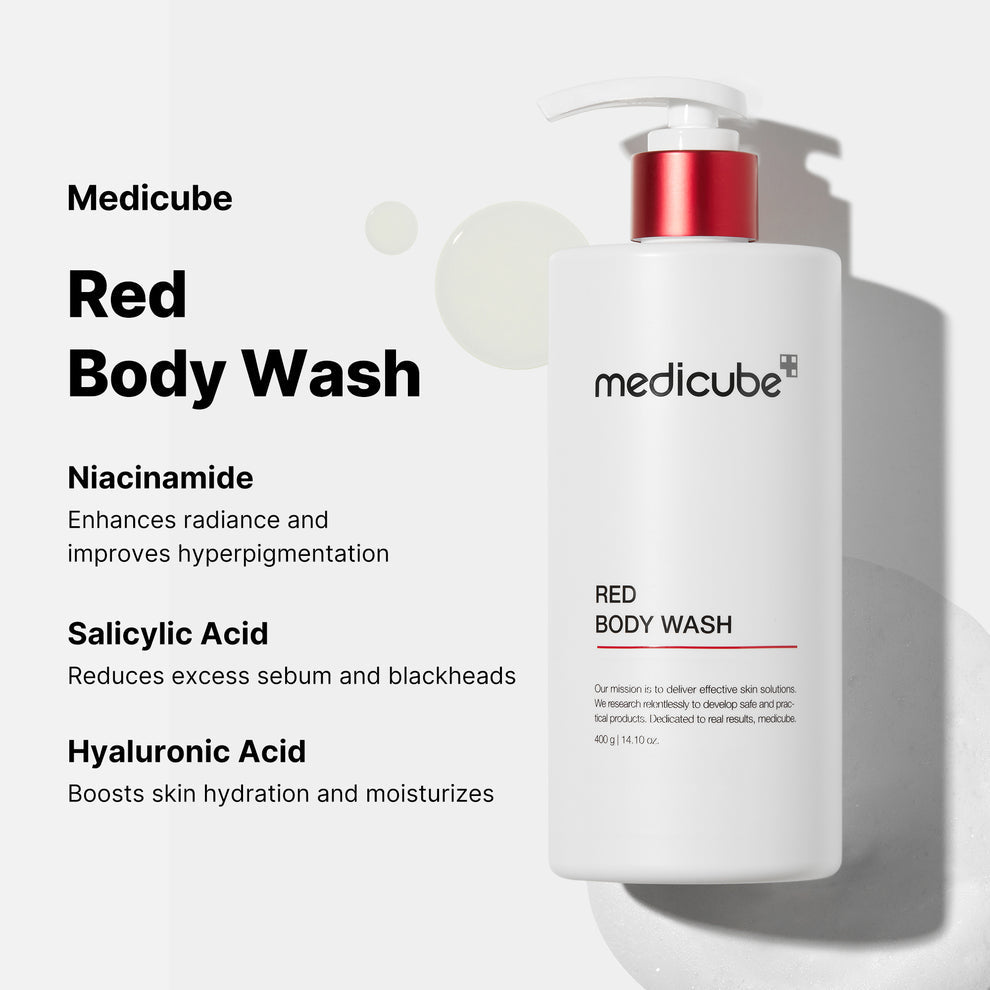 MEDICUBE Red Acne Body Wash - 400ml