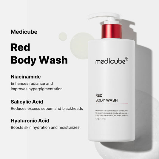 MEDICUBE Red Acne Body Wash - 400ml