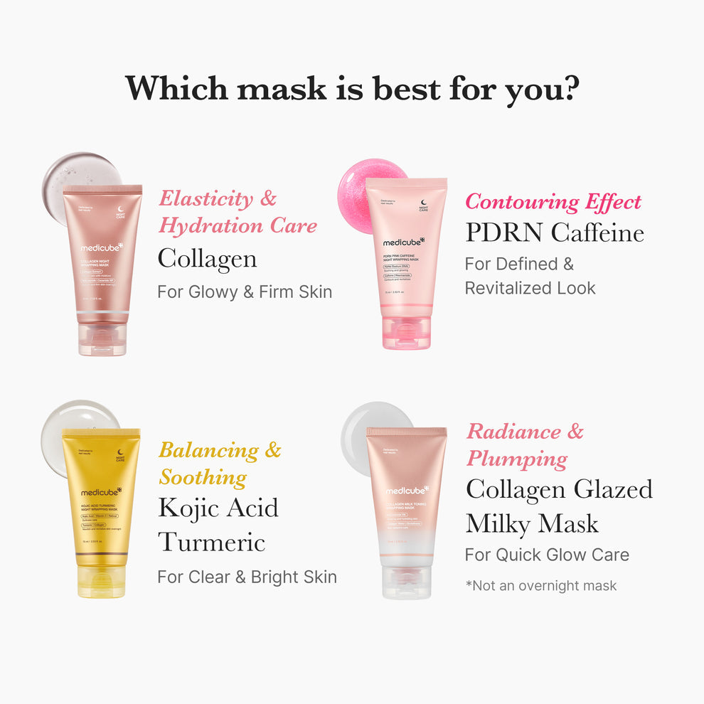MEDICUBE Collagen Milk Toning Wrapping Mask - 75ml