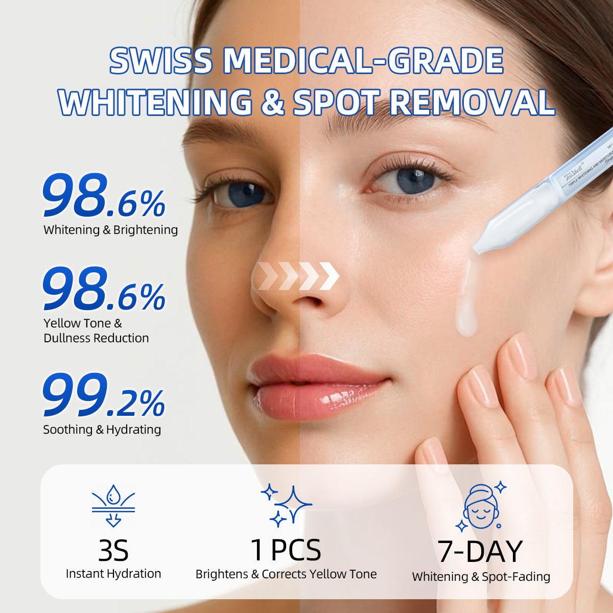 Teashell Triple Whitening & Moisturizing Serum
