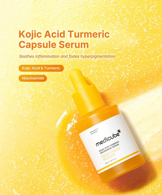 MEDICUBE Kojic Acid Turmeric Niacinamide Serum - 30ml