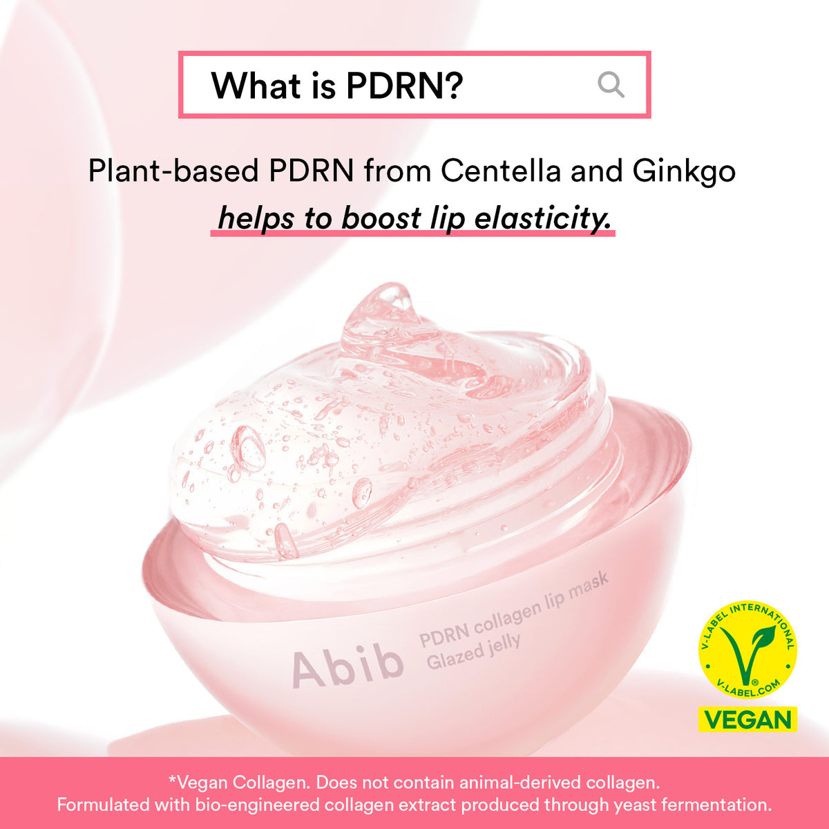 Abib PDRN Vegan Collagen Lip Mask Glazed Jelly - 11g