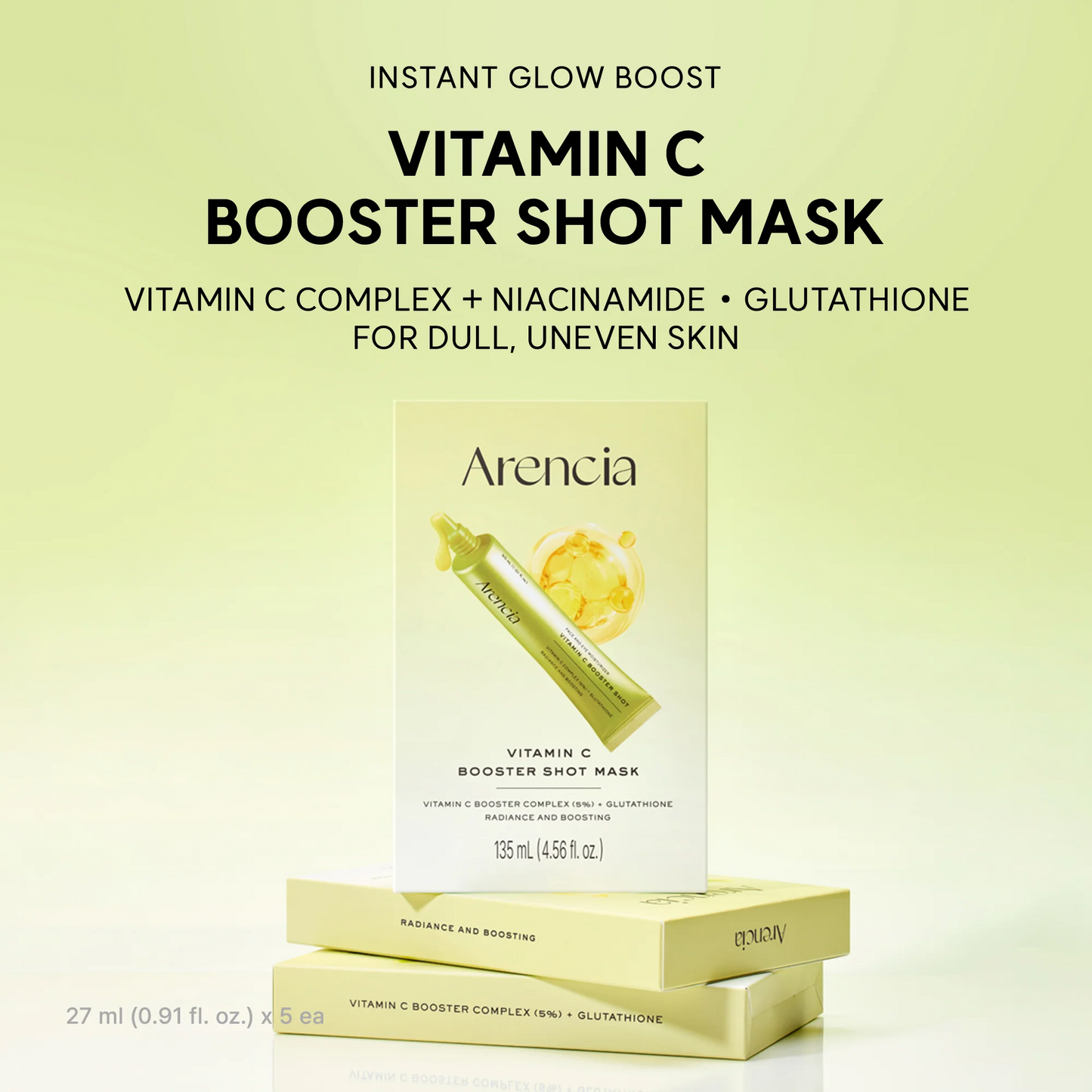Arencia Vitamin C Booster Shot Mask