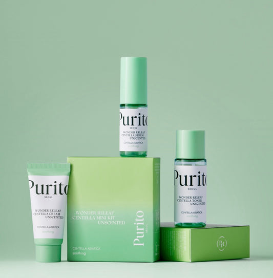 PURITO Wonder Relief Centella Mini Kit Unscented
