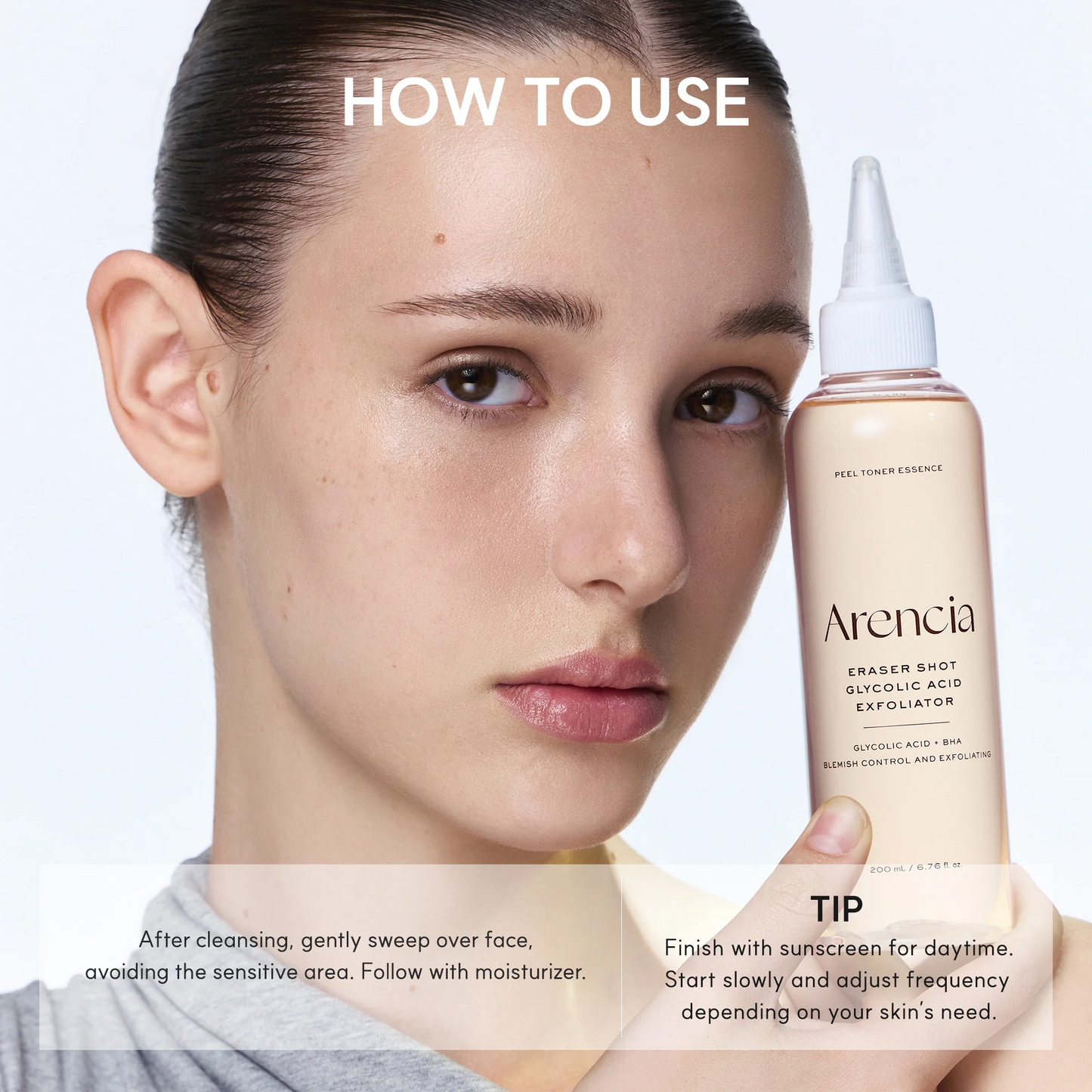 Arencia Erasor Shot Glycolic Acid Exfoliator - 200ml