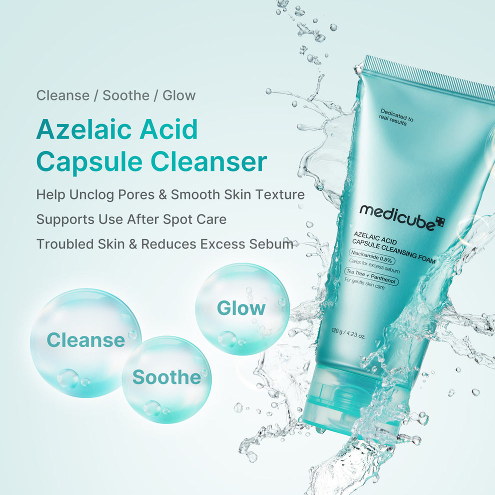 MEDICUBE Azelaic Acid Capsule Foam Cleanser - 120g