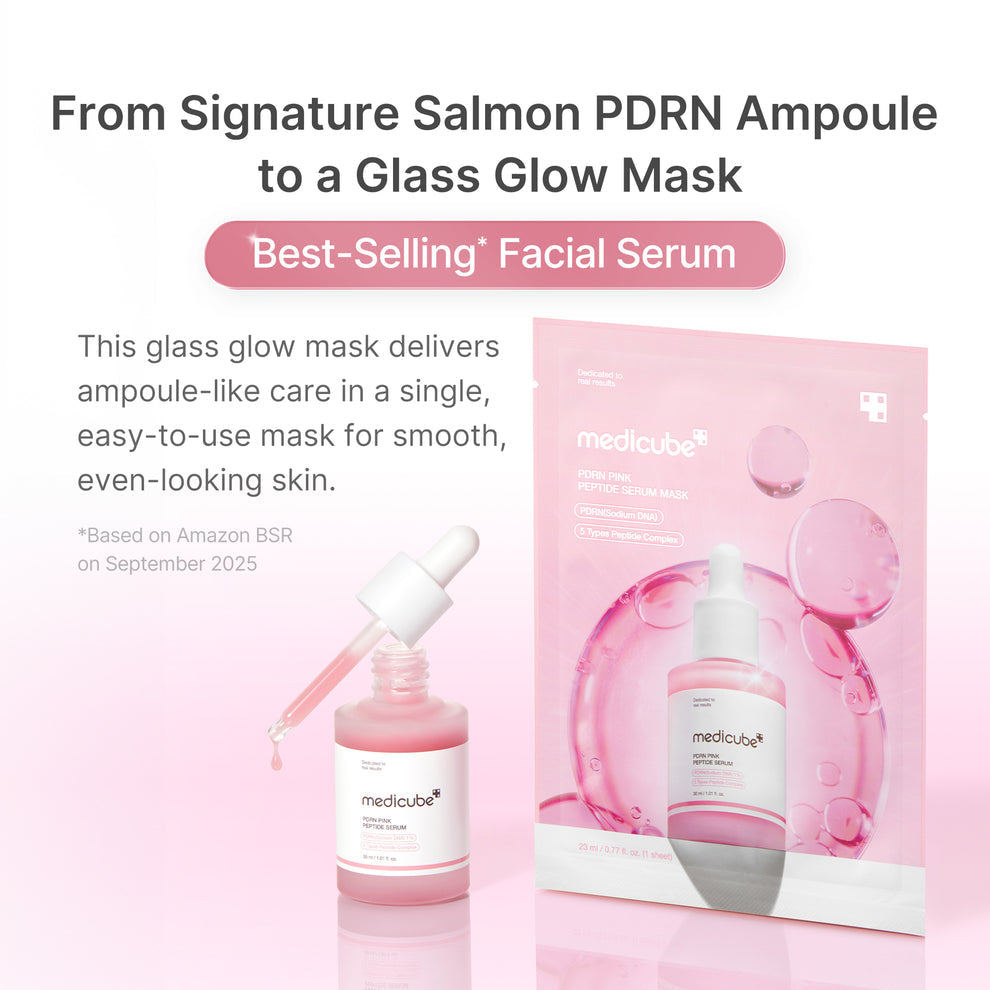 MEDICUBE PDRN Pink Peptide Ampoule Mask