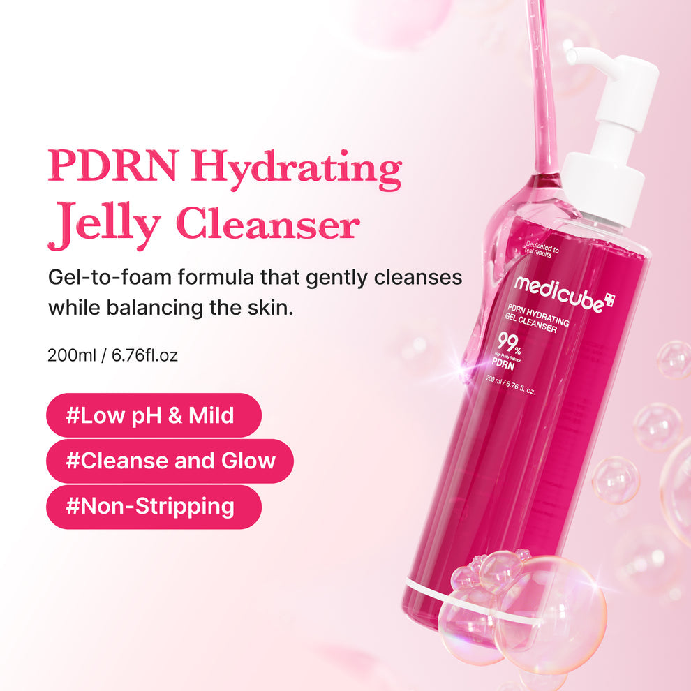 MEDICUBE PDRN Pink Gel Cleanser - 200ml