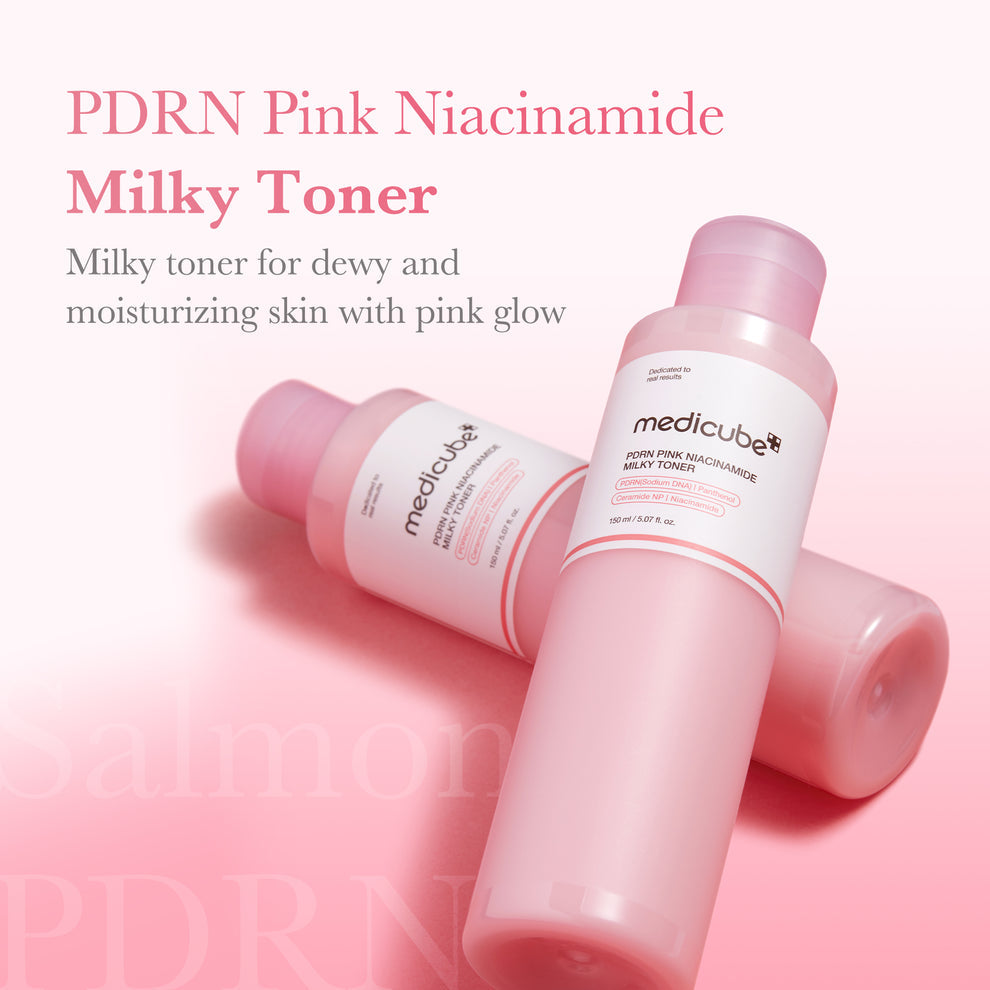 MEDICUBE PDRN Pink Niacinamide Milk Toner - 150ml