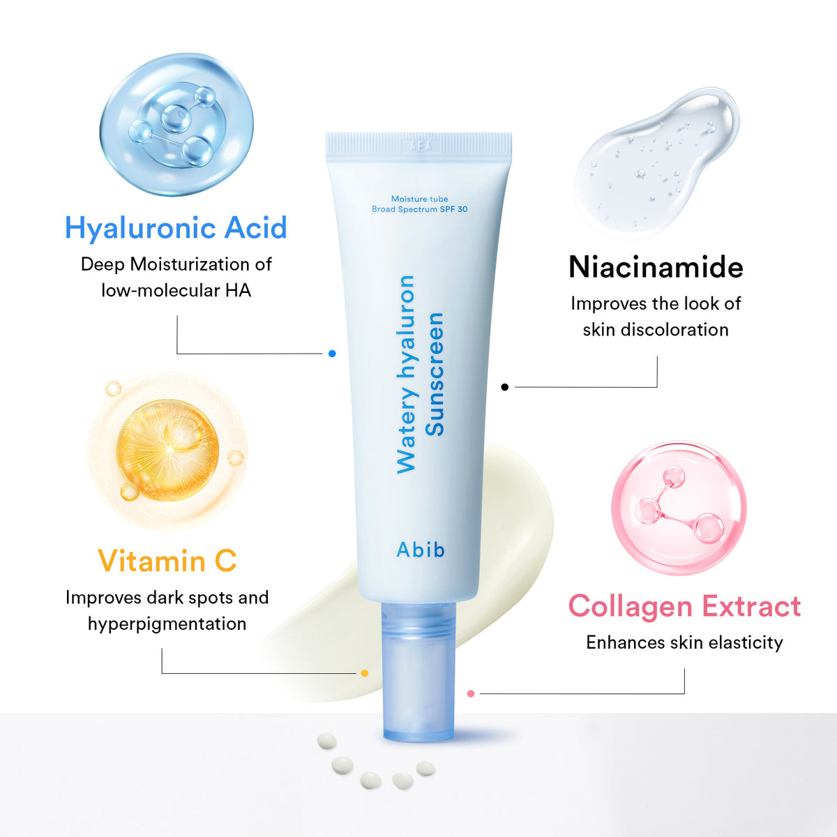 Abib Watery Hyaluron Sunscreen - 50ml