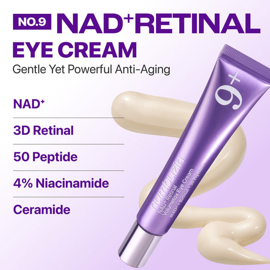 Numbuzin No.9 NAD + Retinal Volumetox Eye Cream - 20ml