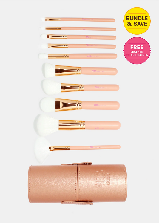 AOA Studio Rose Gold Brush Set