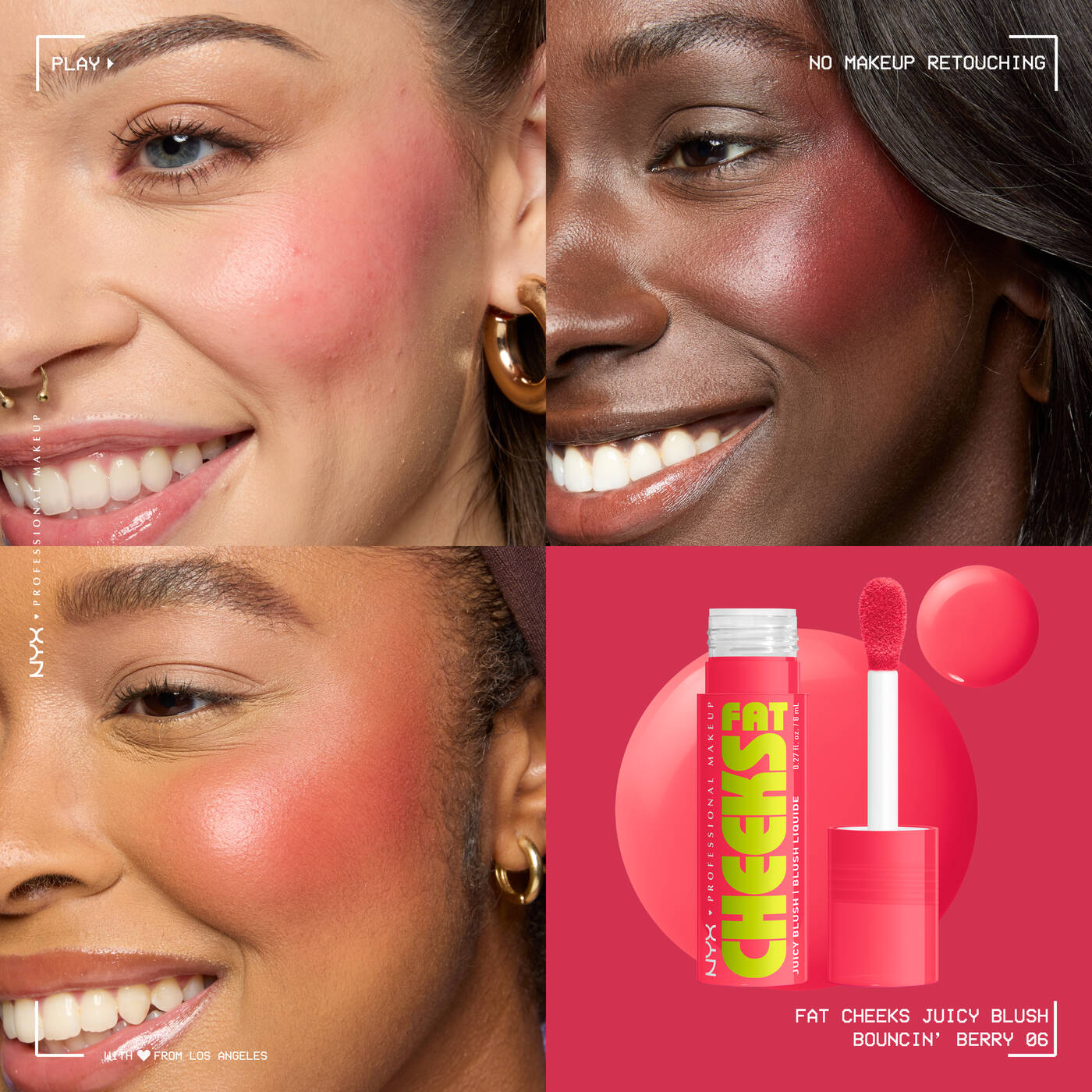 NYX Fat Cheeks Juicy Liquid Blush