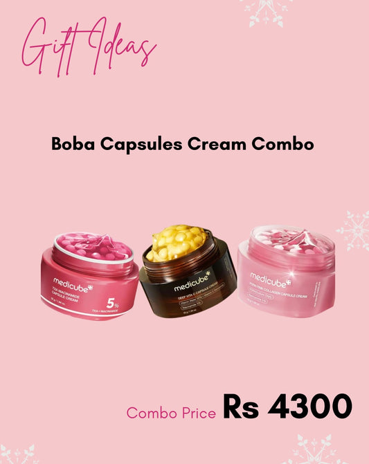 Boba Capsules Cream Combo