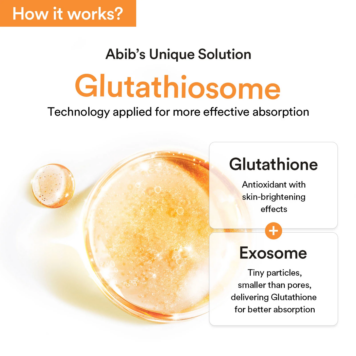 Abib Glutathiosome Dark Spot Serum Vita Drop - 50ml