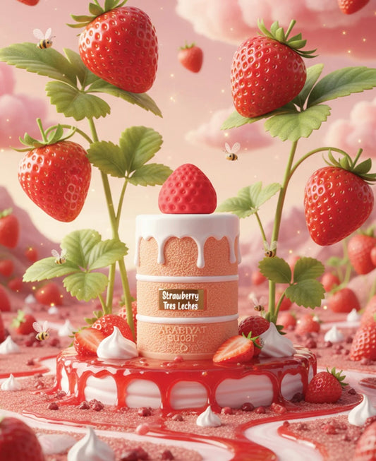 Arabiyat Sugar Strawberry Tres Leches - 100ml