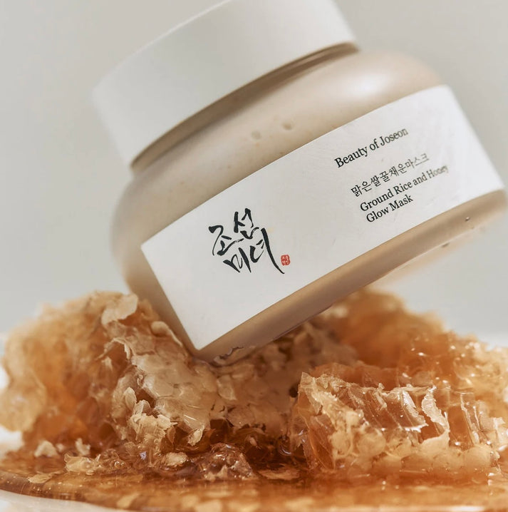 BOJ Ground Rice and Honey Glow Mask - 150ml – ibeautyspot