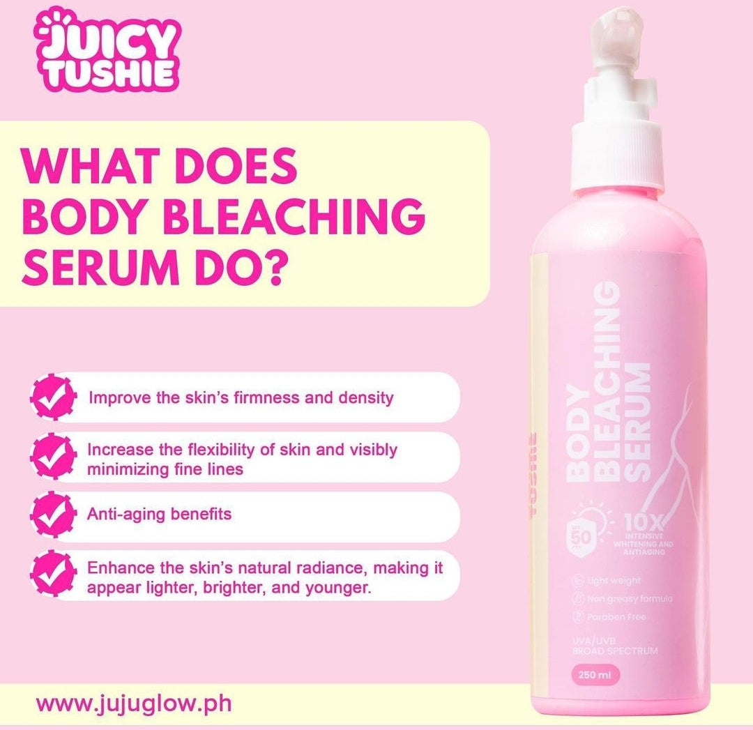 Juju Glow Body Bleaching Serum with SPF 50 - 250ml