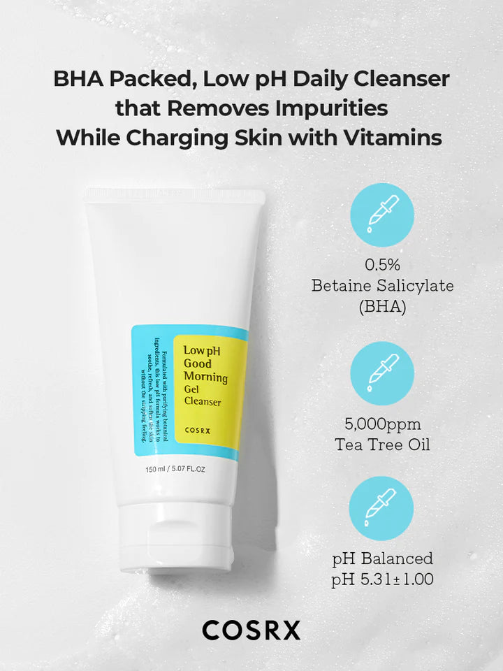 COSRX Low pH Good Morning Gel Cleanser - 150ml